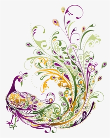 Transparent Peacock Feather Vector Png - Peacock Pattern Vector Png, Png Download, Transparent PNG