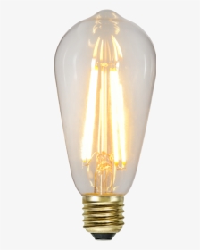 Led Lamp E27 St64 Soft Glow 3-step - Edison Led Light Bulb, HD Png Download, Transparent PNG