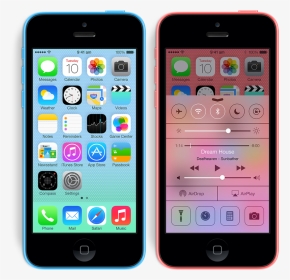 Iphone 5c Ios - Ios 7 Iphone 5c, HD Png Download, Transparent PNG