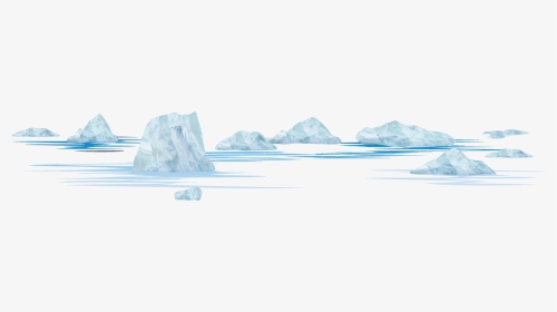 Cryodragon Slider Icebergs With Ripples In Water 1300w - Iceberg, HD Png Download, Transparent PNG