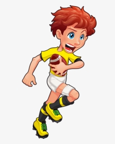 Фотки Clipart Boy, School Clipart, Boy Illustration, - Rugby Clipart, HD Png Download, Transparent PNG