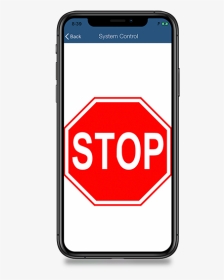 Mobile System Control App Stop - Smartphone, HD Png Download, Transparent PNG