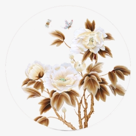 精美的中国传统芦苇杆绘画艺术（二） - Artificial Flower, HD Png Download, Transparent PNG