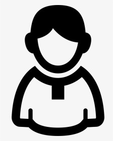 Person With Shirt - Icon, HD Png Download, Transparent PNG