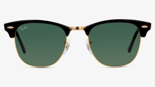 Rb3016 Clubmaster W0365 Black/green - Ray Ban Clubmaster, HD Png ...