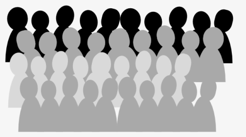 Crowd - Clipart Of Crowd, HD Png Download, Transparent PNG