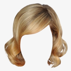 #blondewig #wigstickerremix - Blonde Wig Transparent Background, HD Png Download, Transparent PNG