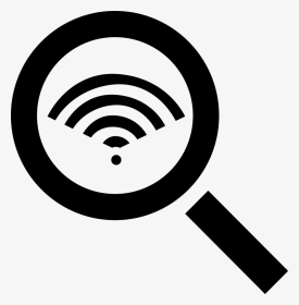 Search Signal Interface Symbol - Magnifier Code Icon, HD Png Download, Transparent PNG