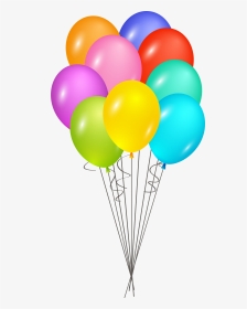 Island Vector Happy Birthday - Happy Birthday Balloons Psd, HD Png Download, Transparent PNG