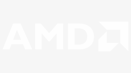 Amd Logo White Png, Transparent Png, Transparent PNG