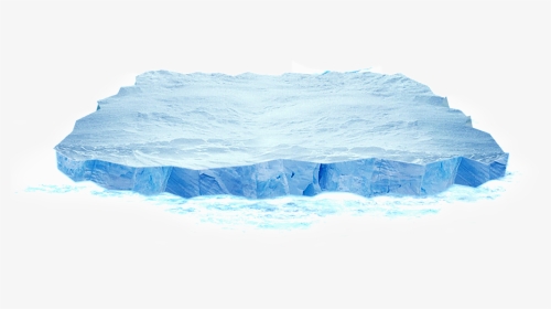 Water Surface Floating Ice Transparent - Floating Iceberg Transparent, HD Png Download, Transparent PNG