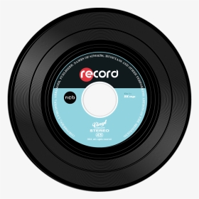 Vinyl Records Png Download - Circle, Transparent Png, Transparent PNG
