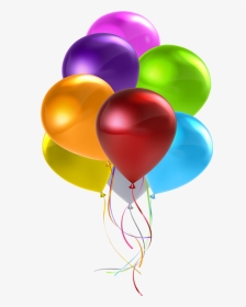 Tube Ballons Multicolores, Clipart - Balloon Png Download Birthday Wishes Birthday Png Clipart, Transparent Png, Transparent PNG