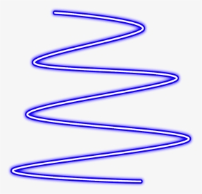 #neon #glow #spiral #blue #line #lines #freetoedit  - Transparent Neon Spiral Png, Png Download, Transparent PNG