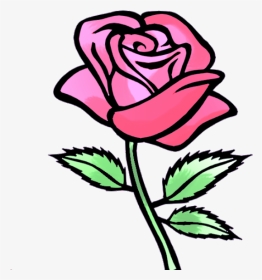 Yellow Rose Coloring Page, HD Png Download, Transparent PNG