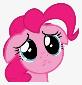 Sad Puppy Cartoon - Pinkie Pie Sad, HD Png Download, Transparent PNG