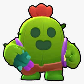 Brawl Stars Spike And Jessie, HD Png Download , Transparent Png