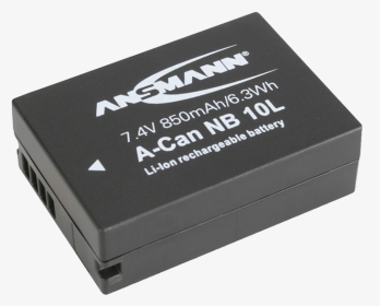 Ansmann Rechargeable For Canon Nb 10 L - Ssd Kingston A400 240gb, HD Png Download, Transparent PNG