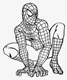 Spiderman Coloring, HD Png Download, Transparent PNG