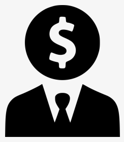 User Person Businessman Account Dollar - Emblem, HD Png Download, Transparent PNG