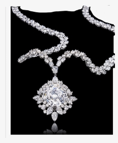 Asscher Cut Gemstones Necklace, HD Png Download, Transparent PNG