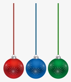 Christmas Hanging Balls Png, Transparent Png, Transparent PNG