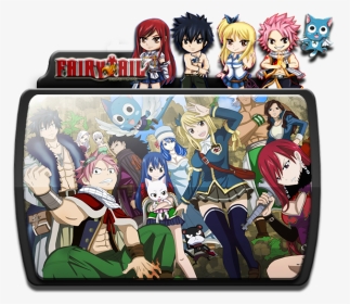 Download Icon Folder Anime Fairy Tail, HD Png Download, Transparent PNG