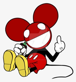 Mickeymau By Erinisbatgirl On - Middle Finger Mickey Mouse Png, Transparent Png, Transparent PNG