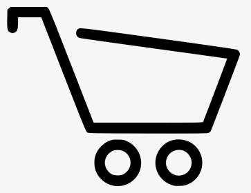 Shopping Cart - Shopping Cart Icon Outline, HD Png Download, Transparent PNG