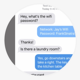 Messages From Airbnb Guest - Circle, HD Png Download, Transparent PNG