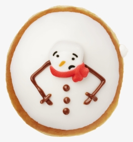 Melted Snowman Doughnut Krispy Kreme, HD Png Download, Transparent PNG