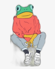Aesthetic Frog, HD Png Download, Transparent PNG