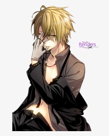 Anime Blond Hot Boy, HD Png Download, Transparent PNG