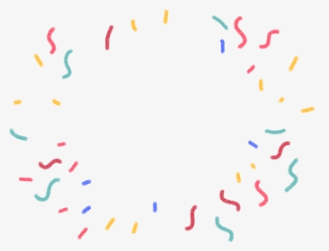 Birthday Confetti Gif Transparent, HD Png Download, Transparent PNG