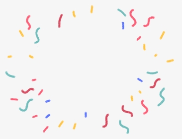 Confetti Gif Transparent Background, HD Png Download - kindpng