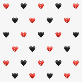 #hearts #heart #brokenheart #emoji #emojibackground - Heart, HD Png Download, Transparent PNG