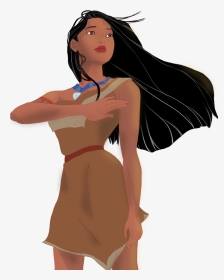 Pocahontas - Illustration, HD Png Download, Transparent PNG