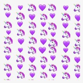#wallpaper #unicorn #purple #heart #hearts #unicorns, HD Png Download, Transparent PNG