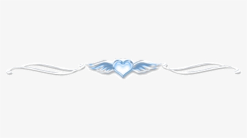 #angelcore #kawaii #cute #blue #aesthetic #border #heart - Body Jewelry, HD Png Download, Transparent PNG