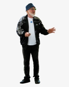 Elling A Joke - Older Man On Transparent Background Png Free, Png Download, Transparent PNG