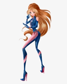 Outfit Png - World Of Winx Flora Spy, Transparent Png, Transparent PNG