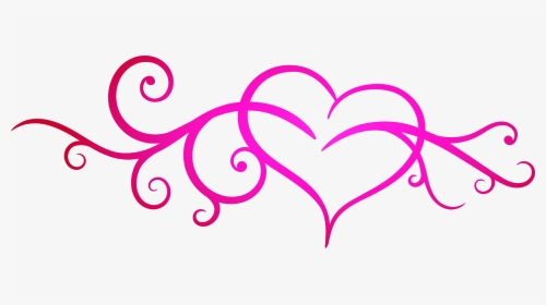 Heart Pink Design Transparent, HD Png Download, Transparent PNG