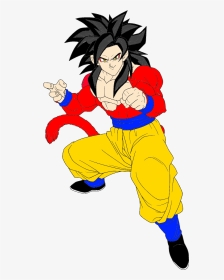 Thumb Image - Super Saiyan Four Goku, HD Png Download, Transparent PNG
