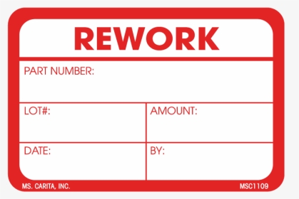2 Inch X 3 Inch - Rework Labels, HD Png Download, Transparent PNG