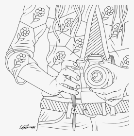 People Coloring Book Pages, HD Png Download, Transparent PNG