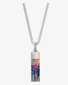 Lightning Bolt Pendant With Chain - Locket, HD Png Download, Transparent PNG
