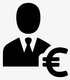 Buyer Businessman Salesman Euro User Man Person - Icon Buyer Png, Transparent Png, Transparent PNG