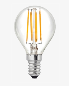 Bulb Esferica E14 Clara - Incandescent Light Bulb, HD Png Download, Transparent PNG
