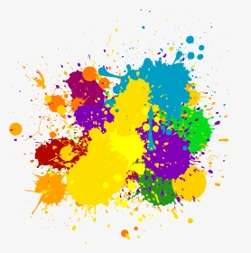 Tache De Peinture - Color Splash Art Png, Transparent Png, Transparent PNG