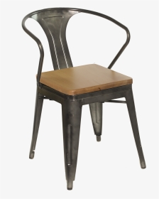 Outdoor Galvanised Steel Chair, HD Png Download, Transparent PNG